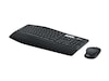 Logitech MK850 Combo Trådløst US Layout Tastatur (sort) Mus & keyboards -kombinasjonspakker