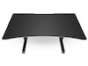 Svive Altair Gaming Desk mat sort med sorte sømme Gamingdesk