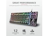 Trust GXT 833 Thado Gaming Tastatur TKL (sort) Gamingkeyboard