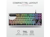 Trust GXT 833 Thado Gaming Tastatur TKL (sort) Gamingkeyboard