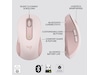 Logitech Signature M650 Large trådløs mus Pink Mus