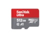 SanDisk Ultra microSDXC 512GB + SD Adapter Flash-hukommelse