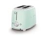 Smeg TSF01WHEU Brødrister til 2 skiver (pastel grøn) Brødristere