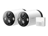 TP-Link Tapo C420S2 2K Wire-free camera 2-pack Overvågningskameraer