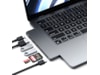 Satechi MacBook Air M2 Slim Pro Docking (space gray) Dockingstation og USB-hub