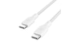 Belkin USB-C til USB-C kabel 3m (hvid) USB-kabler