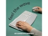 Logitech Wave Keys trådløst tastatur (off-white) Keyboards