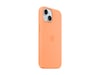 Apple iPhone 15 Silikone cover (appelsinsorbet) Mobilcover