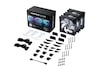 Phanteks D30 140mm PWM DRGB Regular Ventilator 3-Pack (sort) Blæsere