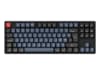 Keychron K8 Pro QMK/VIA RGB Gateron Red trådløst gamingtastatur (sort) Gamingkeyboard