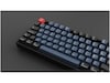 Keychron K8 Pro QMK/VIA RGB Gateron Red trådløst gamingtastatur (sort) Gamingkeyboard