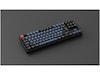 Keychron K8 Pro QMK/VIA RGB Gateron Red trådløst gamingtastatur (sort) Gamingkeyboard