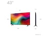 LG 43'' NANO 81 4K TV (2024) 43NANO81T6A 20 - 49 tommer TV