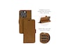 dbramante1928 iPhone 15 Copenhagen wallet cover (tan) Mobilcover