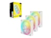 Corsair iCue Link LX120 RGB Ventilator 3pk (hvidt) Blæsere