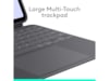 Logitech iPad Pro 13" Combo Touch tastaturcover (grafitt) Cover til tablet