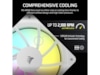 Corsair RS120 ARGB Ventilator (hvidt) Blæsere