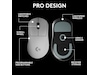 Logitech G Pro X Superlight 2 DEX trådløs gamingmus (hvid) Gamingmus