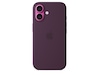 Apple iPhone 16 Silikonecover (blomme) Mobilcover