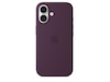 Apple iPhone 16 Silikonecover (blomme) Mobilcover