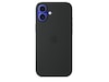 Apple iPhone 16 Plus Silikoncover (sort) Mobilcover