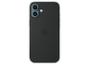 Apple iPhone 16 Plus Silikoncover (sort) Mobilcover