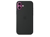 Apple iPhone 16 Plus Silikoncover (sort) Mobilcover