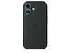 Apple iPhone 16 Silikonecover (sort) Mobilcover