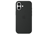 Apple iPhone 16 Silikonecover (sort) Mobilcover