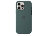 Apple iPhone 16 Pro Max Silikonecover (søgrøn) Mobilcover