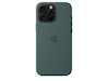 Apple iPhone 16 Pro Max Silikonecover (søgrøn) Mobilcover