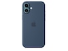 Apple iPhone 16 Plus Silikonecover (denim blå) Mobilcover