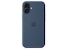 Apple iPhone 16 Plus Silikonecover (denim blå) Mobilcover