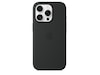 Apple iPhone 16 Pro Silikoncover (sort) Mobilcover