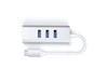 Satechi USB-C Hub 2-i-1 (sølv) Dockingstation og USB-hub