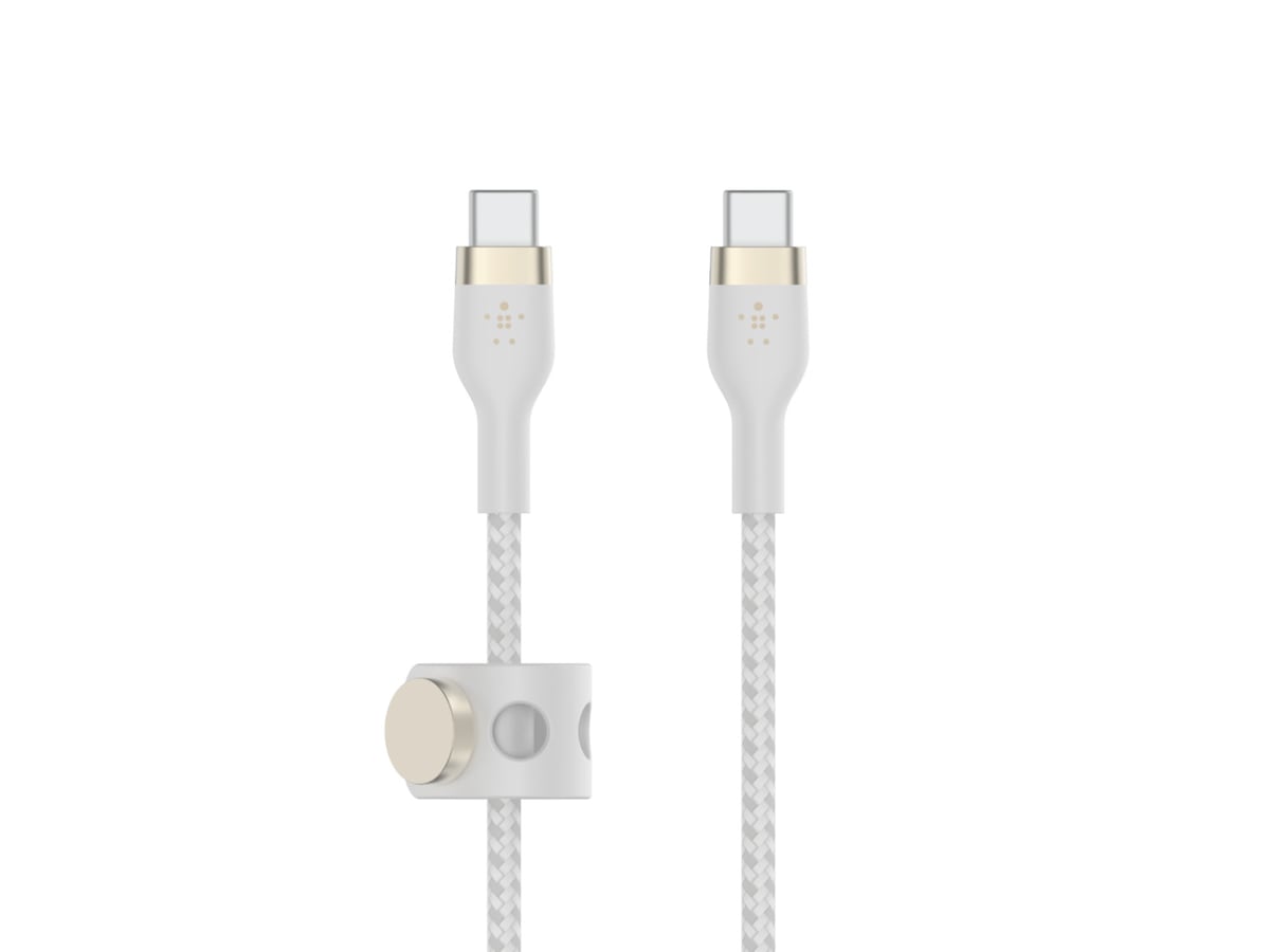 Belkin USB-C til USB-C kabel 1m (hvid) USB-kabler