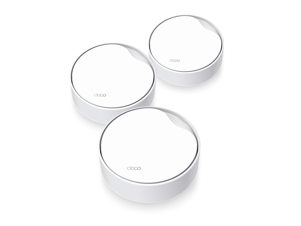 TP-Link Deco X50-PoE Mesh 3-pack Routere