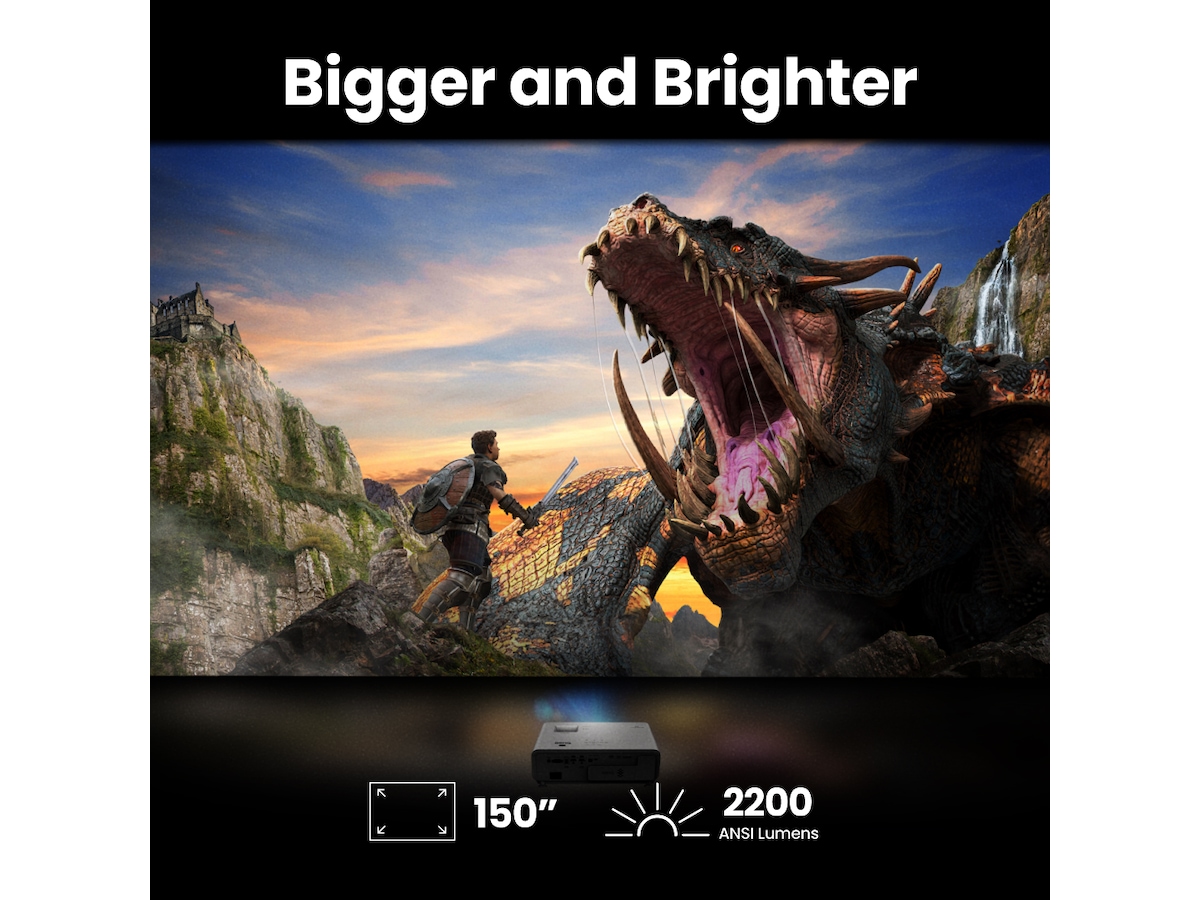 BenQ 4K DLP LED projektor X500i Projektorer