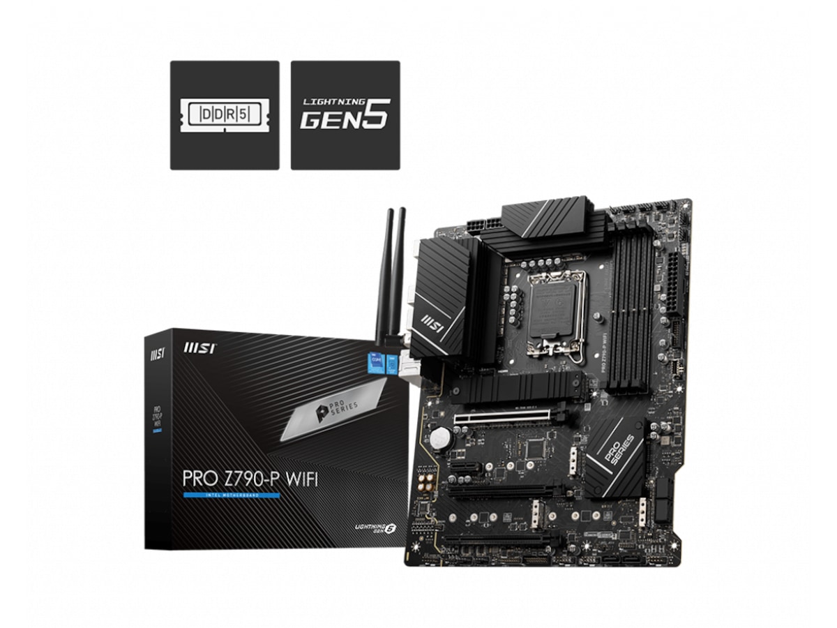 MSI PRO Z790-P WIFI Bundkort Intel Socket