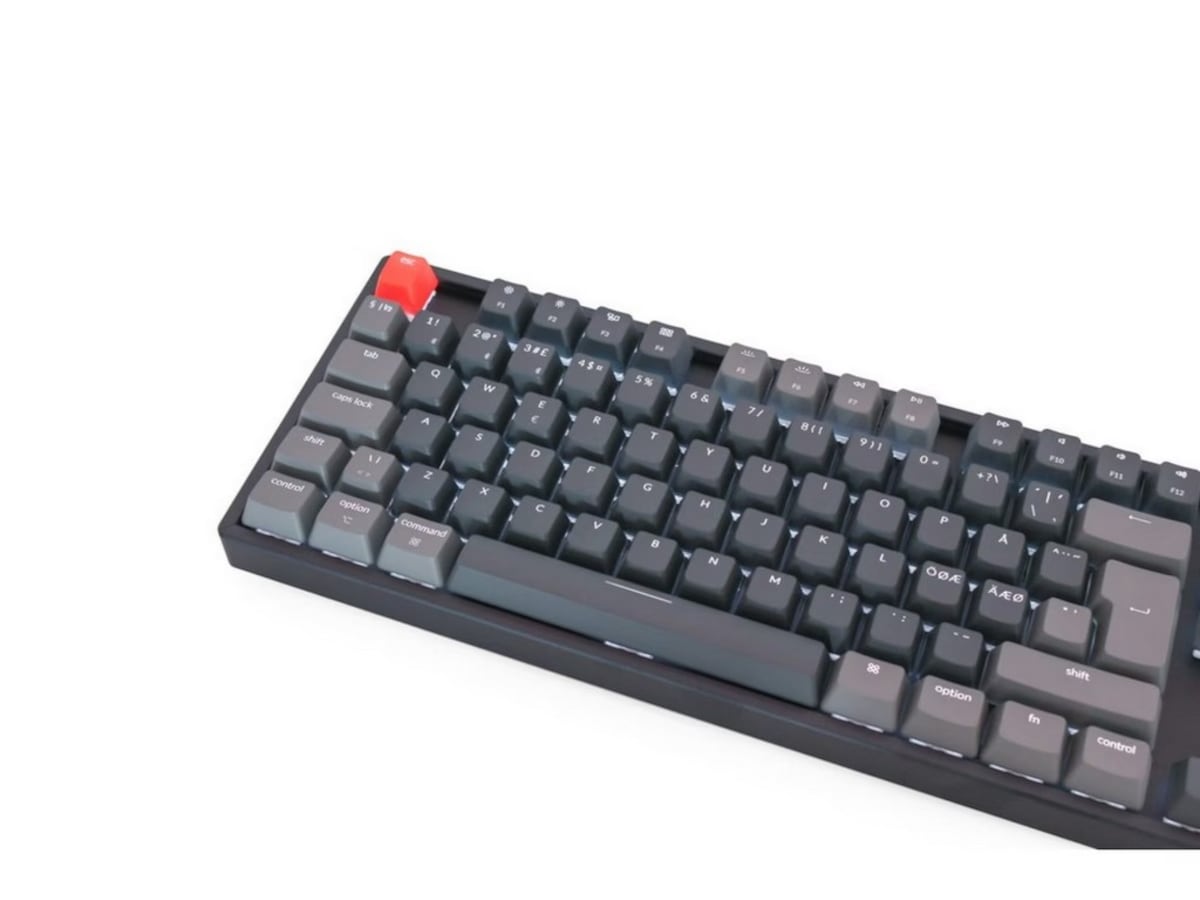 Keychron K8 RGB Gateron Red Trådløst Tastatur Gamingkeyboard