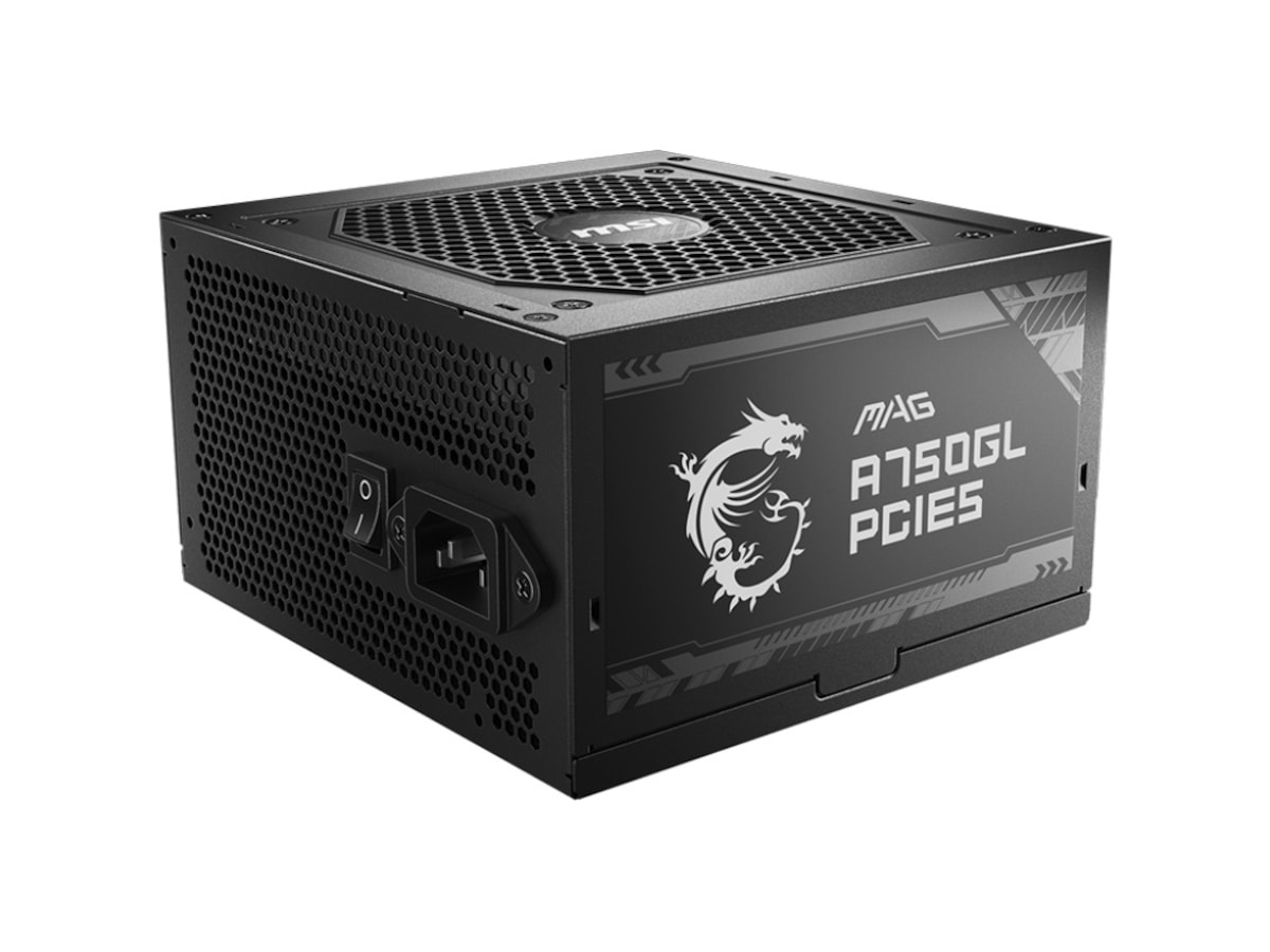 MSI MAG A750GL PCIE5 750W PSU Strømforsyninger