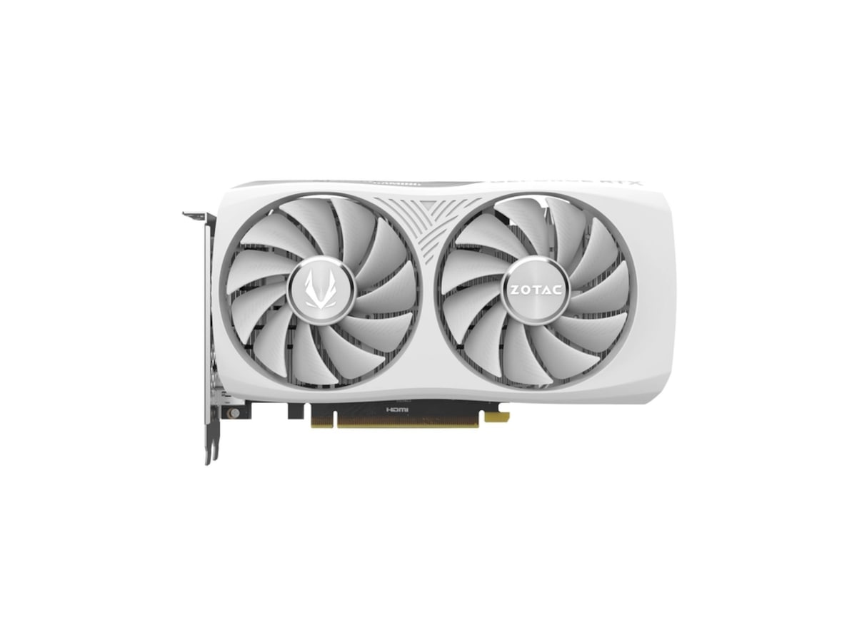 ZOTAC GeForce RTX 4060 Twin Edge OC White Grafikkort