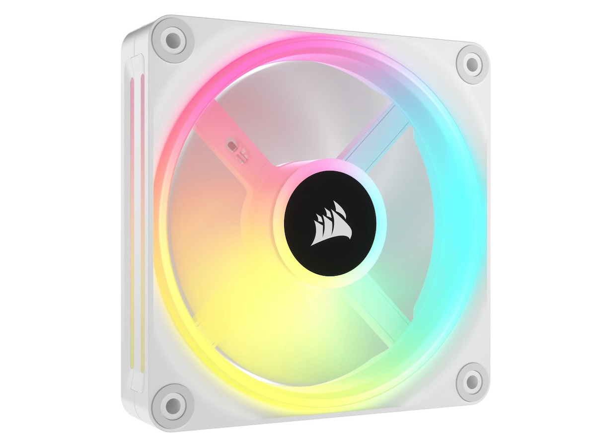 Corsair iCUE LINK QX120 RGB 120mm Ventilator (hvidt) Blæsere