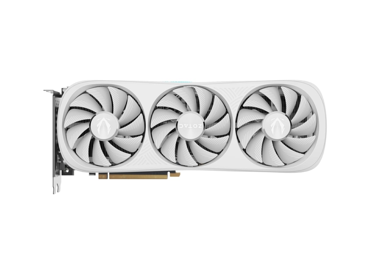 ZOTAC GAMING GeForce RTX 4070 Ti SUPER Trinity OC (hvidt) Grafikkort