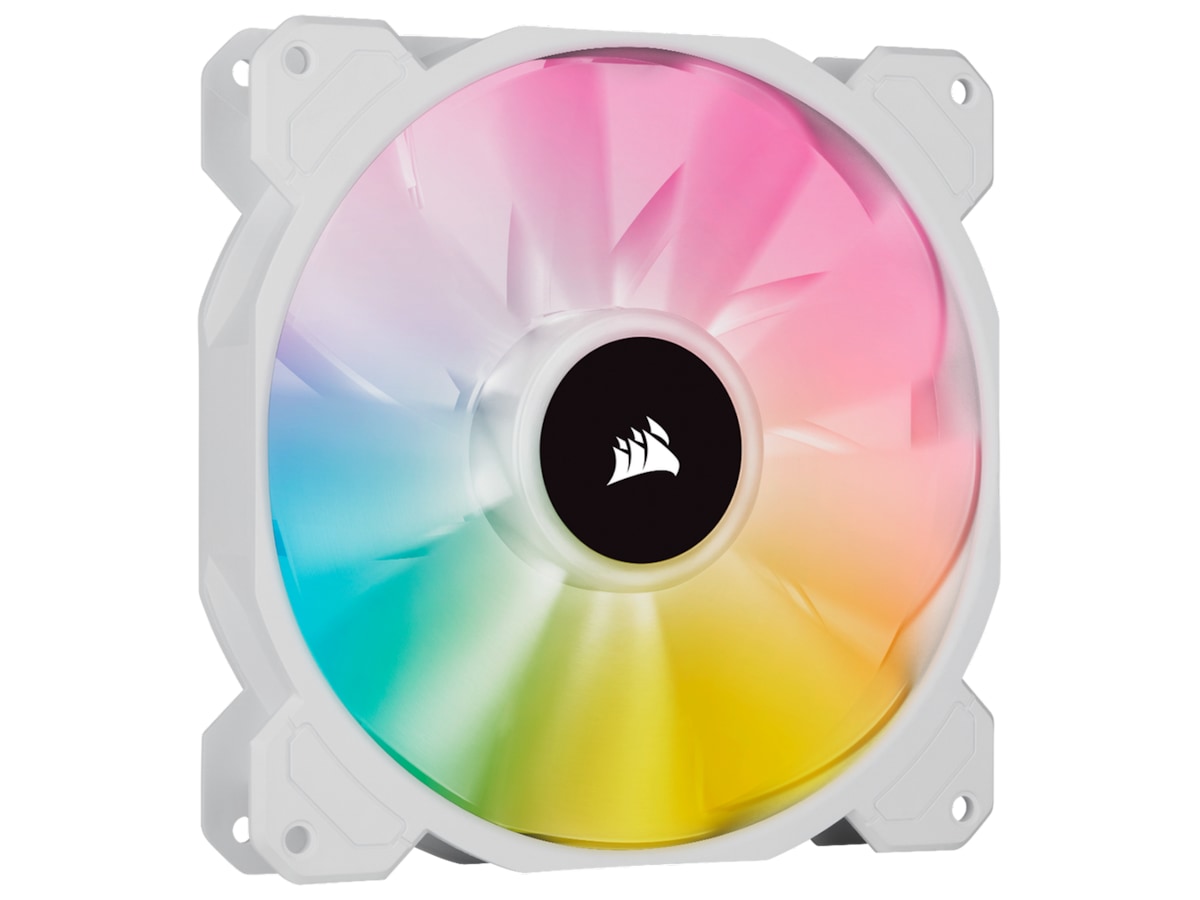 Corsair iCUE Hvidt SP120 RGB ELITE 120mm Ventilator Blæsere