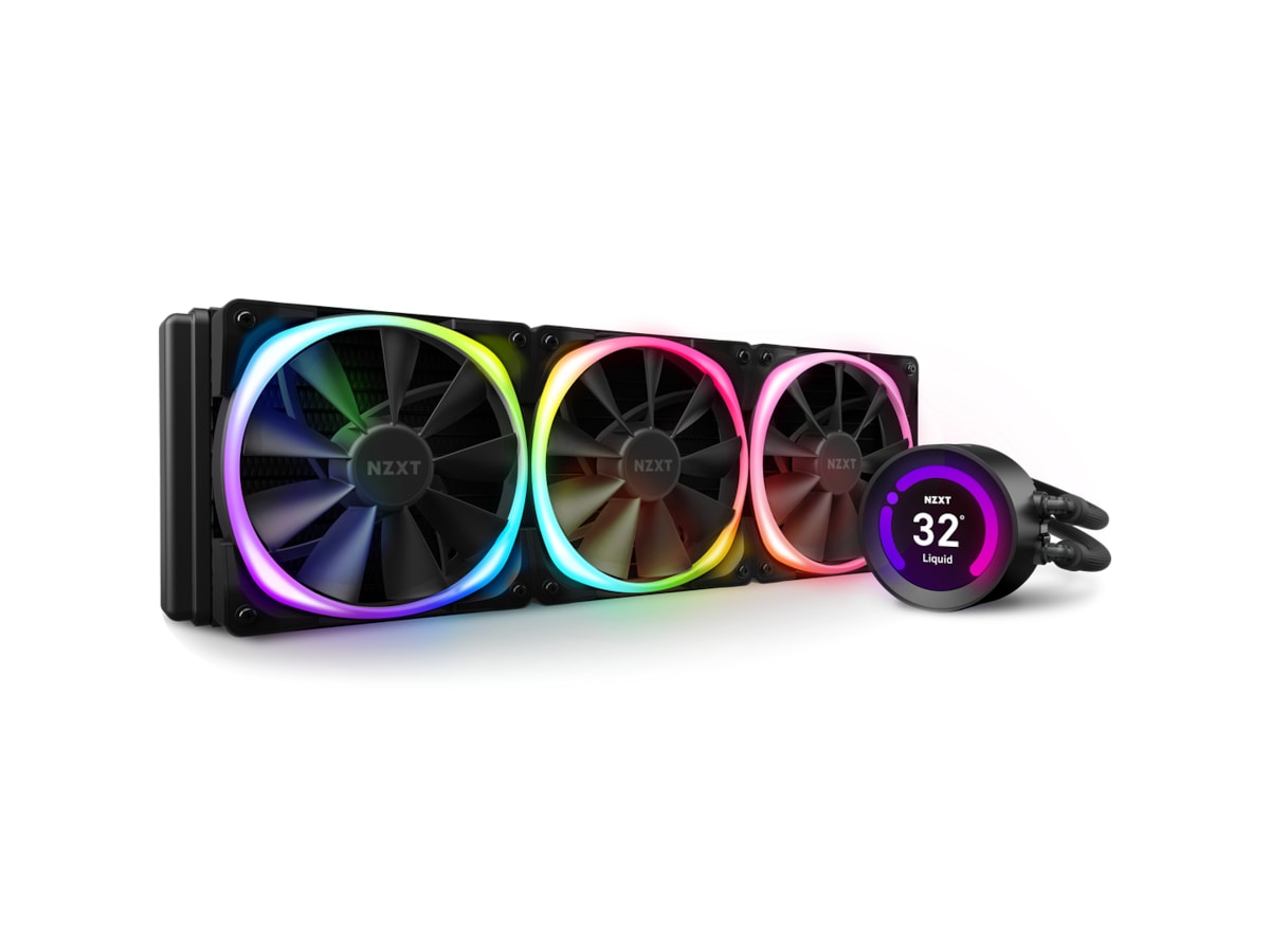 NZXT Kraken Z73 RGB 360mm Sort RGB - CPU - Vandkøling - Komplett.dk