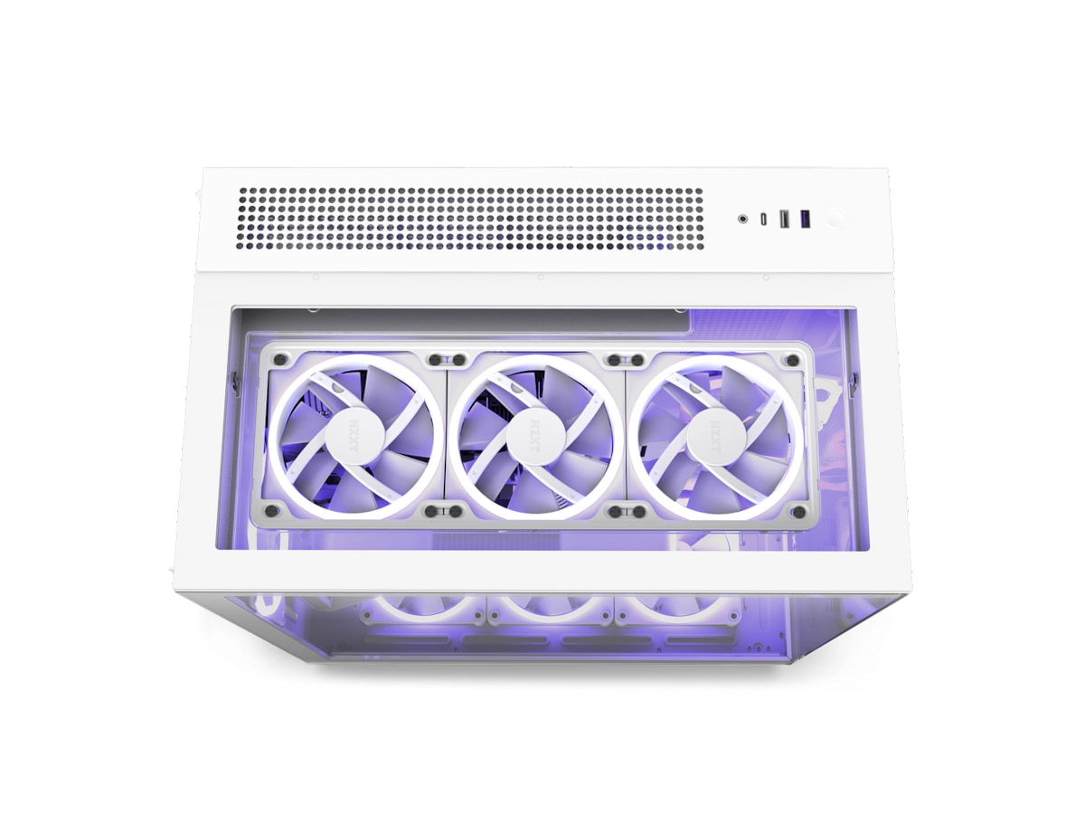 NZXT H9 Elite Dual Chamber Mid Tower (hvid) Midi Tower