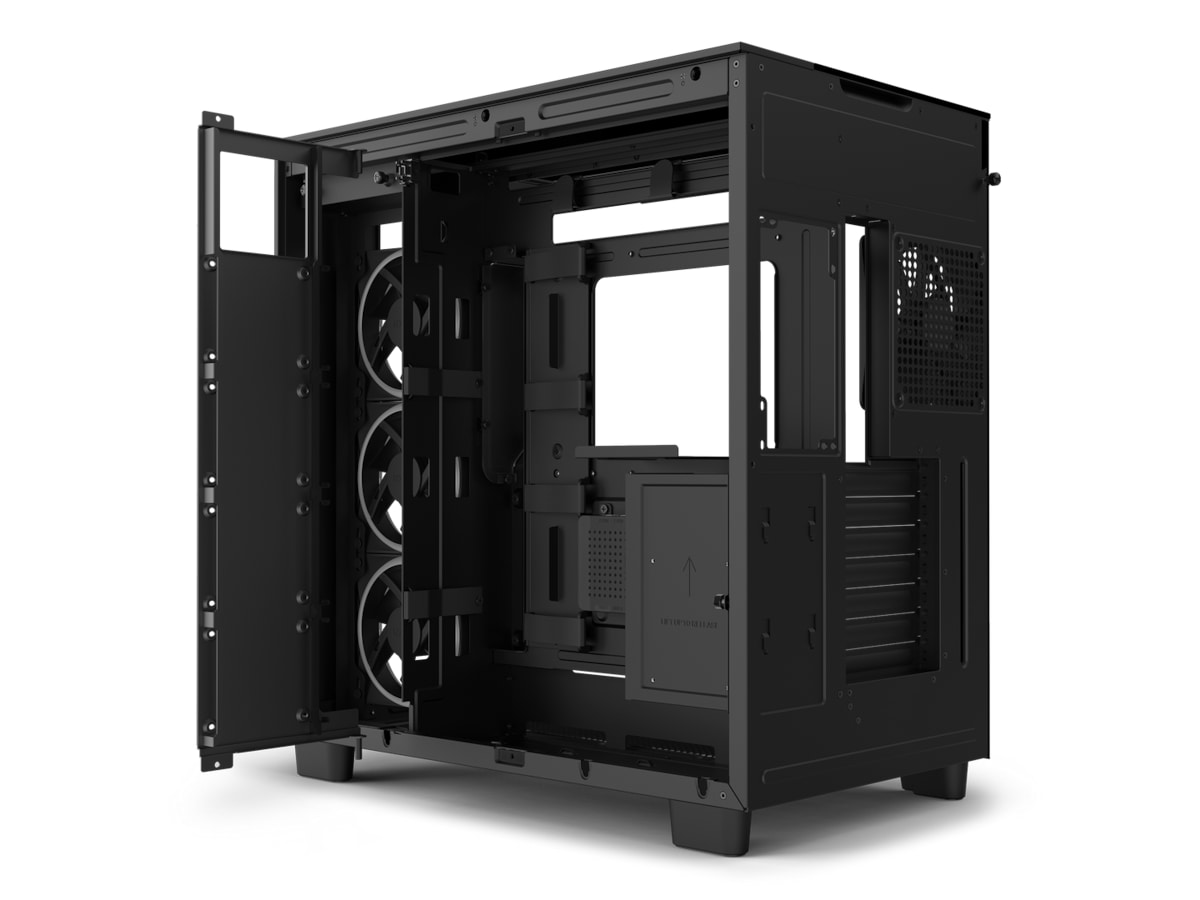 NZXT H9 Elite Dual Chamber Mid Tower (sort) Midi Tower