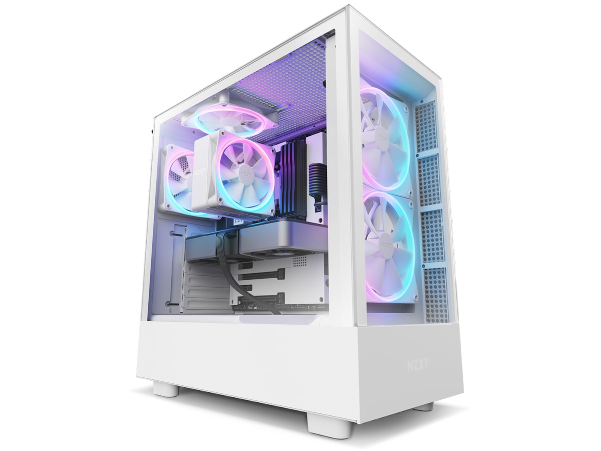 NZXT T120 CPU Vifte 120mm RGB (hvidt) CPU - Luftkøling