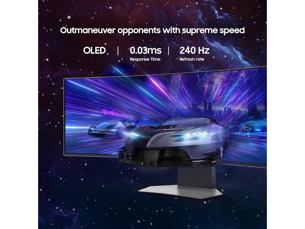 Samsung 49" Odyssey OLED Curved gamingskærm S49CG95 Gamingskærme